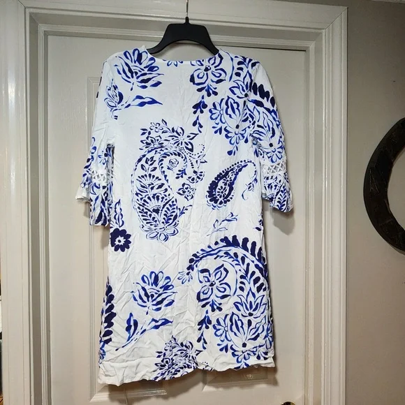 NWT Cupshe Women’s Swim Cover-Up Dress Beach Vacation Resortwear Summer - Picture 3 of 4